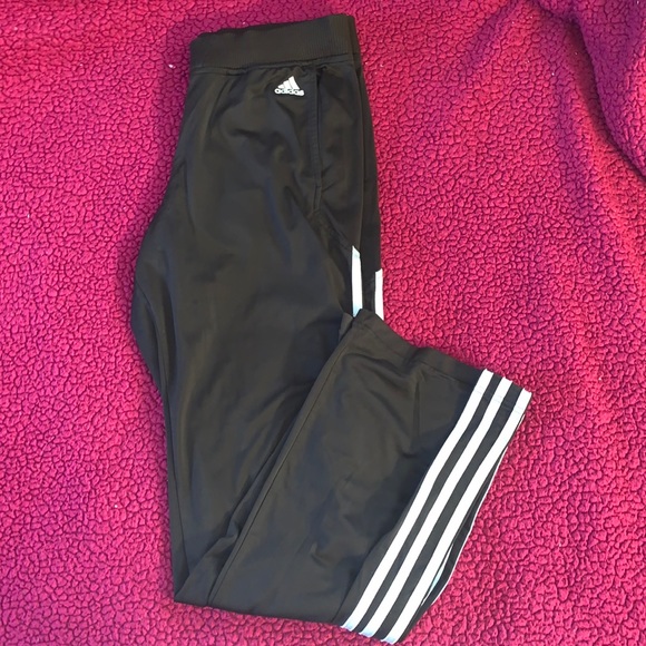 adidas Pants - Adidas Black Straight Leg Sweatpants